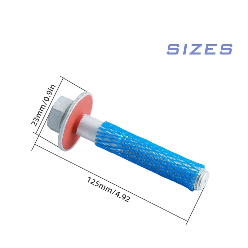 ZYHW 12557840 Harmonic Balancer Bolt 10.9 Grade Performance Upgrade for GM LS Engines (LS1/LS2/LS3/LS6/LQ4/LQ9) 4.8L 5.3L 6.0L 6.2L - Replaces 917-139, Excludes LS7/LS9 - Image 2